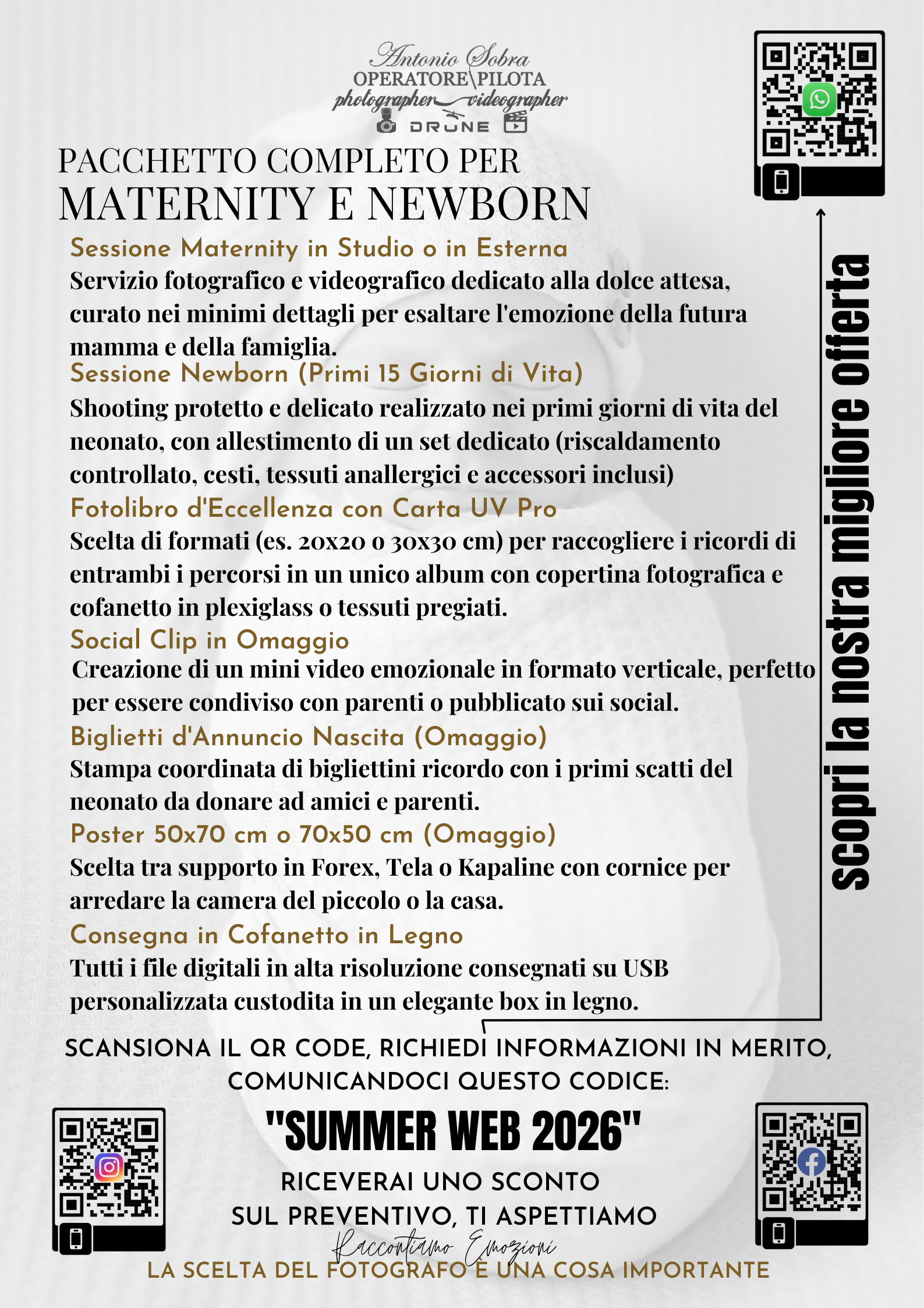 Pacchetto Maternity e Newborn
